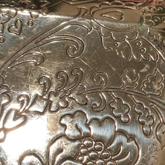 Brighton VANITY FAIR GARDEN HEART retired trinket dish - Picture 7 of 16